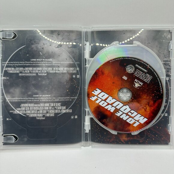 Chuck Norris Total Attack Pack Four Movie Collection DVD Lone Wolf Delta Action - Picture 4 of 6